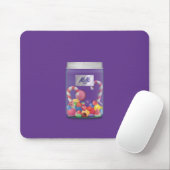 Tapis De Souris Pot de bonbons (Avec souris)