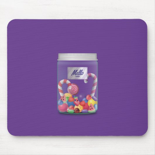 Tapis De Souris Pot de bonbons (Devant)