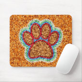 Tapis De Souris Pot de chien basse (Avec souris)