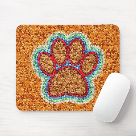 Tapis De Souris Pot de chien basse (Avec souris)