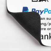 Tapis De Souris Pot virtuel de pourboires code q r donation d'arge (Coin)