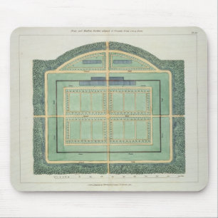 Tapis De Souris Potager de fruit et, des 'signes sur le format