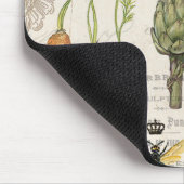 Tapis De Souris potager français vintage moderne (Coin)