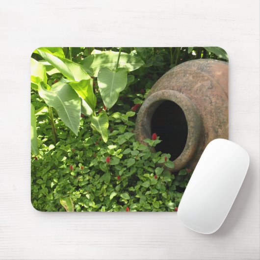 Tapis De Souris Poterie dans le jardin Mousepad (Avec souris)