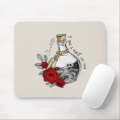 Tapis De Souris Potion d'amour sorcière gothique (Avec souris)