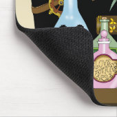 Tapis De Souris Potions Dragon Steampunk Livres (Coin)
