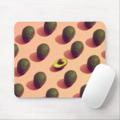 Tapis De Souris Potrait de fruits Avocado (Avec souris)
