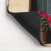 Tapis De Souris Pots de fleurs de fenêtres dans le village (Coin)