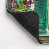 Tapis De Souris Pots de fleurs Mousepad (Coin)