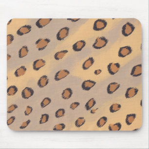 Tapis De Souris Pots Leopard Peinture Mousepads personnalisés