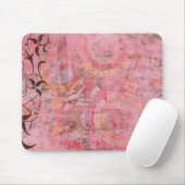 Tapis De Souris Poudre rose (Avec souris)