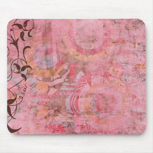 Tapis De Souris Poudre rose (Devant)