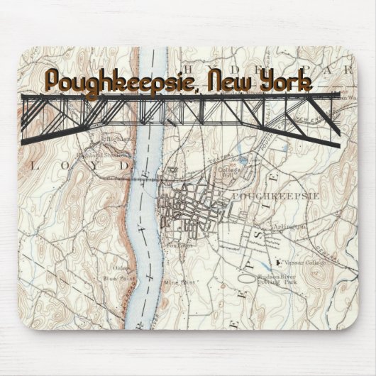 Tapis De Souris Poughkeepsie Mousepad (Devant)
