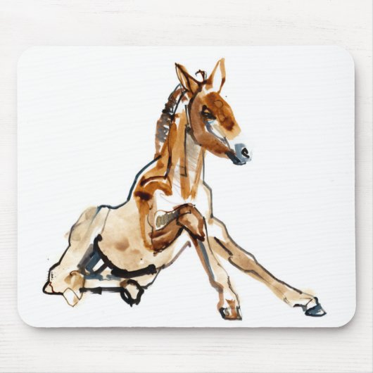 Tapis De Souris Poulain ocre (Devant)