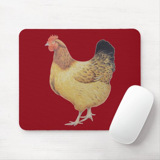 Tapis De Souris Poulet 2012 (Avec souris)