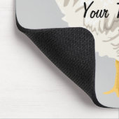 Tapis De Souris Poulet blanc (Coin)