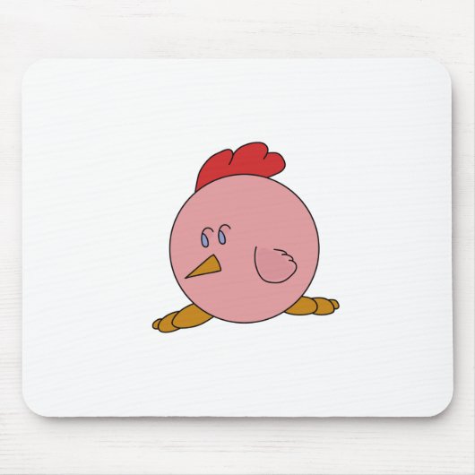 Tapis De Souris Poulet Chubby (Devant)