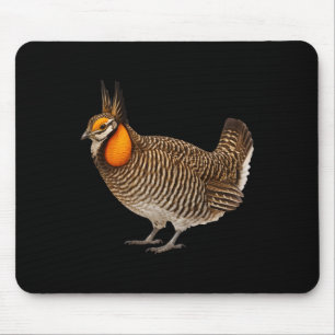 Tapis De Souris Poulet de prairie d'Attwater Faune Oiseaux Nature