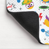 Tapis De Souris Poulet de superhéros (Coin)