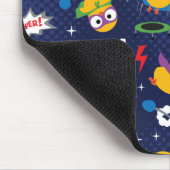 Tapis De Souris Poulet de superhéros (Coin)