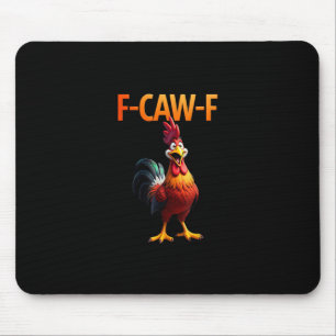 Tapis De Souris Poulet drôle F-Caw-F F-Caw-F gothique vintage