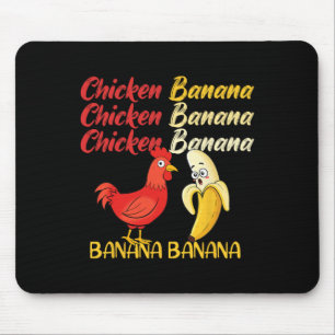 Tapis De Souris Poulet Nana Mème Drôle Humour Aléatoire