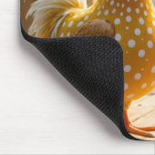 Tapis De Souris Poulets De Ferme Avec Oeuf Blanc (Coin)