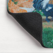 Tapis De Souris Poulets Favorelle saumons/ Buggy Amish (Coin)