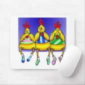 Tapis De Souris Poulets innocents (Avec souris)