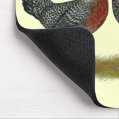 Tapis De Souris Poulets Legbar à la crème (Coin)