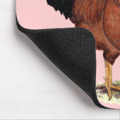 Tapis De Souris Poulets rouges de production (Coin)