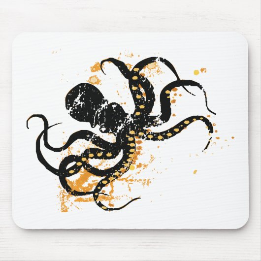 Tapis De Souris poulpe (Devant)