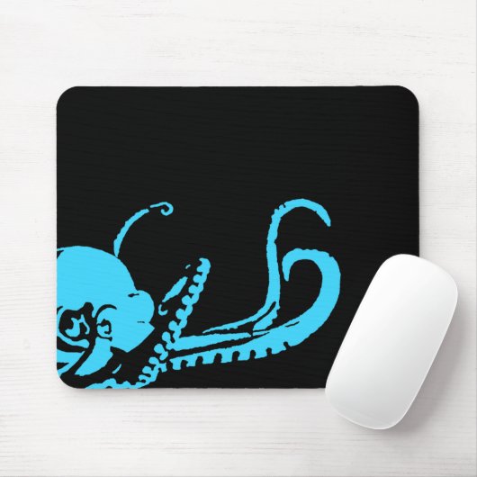 Tapis De Souris Poulpe (Avec souris)