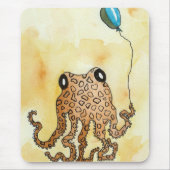 Tapis De Souris poulpe avec ballon (Devant)