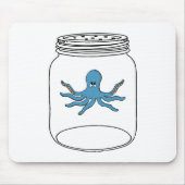 Tapis De Souris Poulpe dans un pot (Devant)