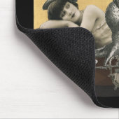 Tapis De Souris Poulpe Mousepad de Steampunk (Coin)