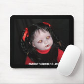 Tapis De Souris Poupée fantomatique d'horreur des visions 13 (Avec souris)