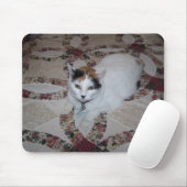 Tapis De Souris Poupée le chat, Mousepad (Avec souris)
