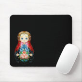 Tapis De Souris Poupée russe unique (Avec souris)