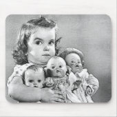 TAPIS DE SOURIS POUPÉES (Devant)