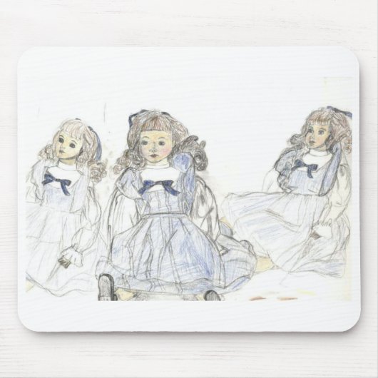 Tapis De Souris Poupées mousepad (Devant)