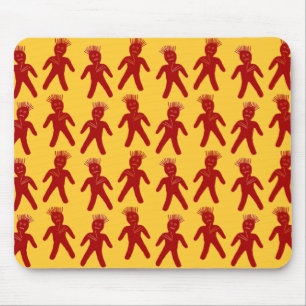 Tapis De Souris Poupées Voodoliques rouges du sang