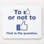 Tapis De Souris Pour aimer ou ne pas aimer (Devant)