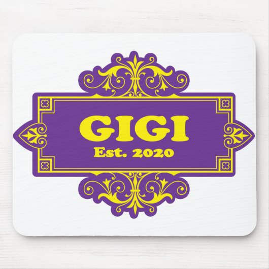 Tapis De Souris Pour Cette Spéciale "GiGi 2020" (Devant)