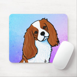 Tapis de souris pour chien Cavalier Spaniel Blenhe