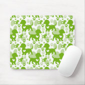 Tapis de souris pour chien d'amour de teckel (Avec souris)