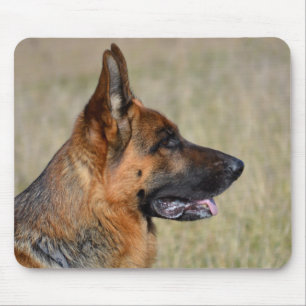 Tapis de souris pour chiot berger allemand