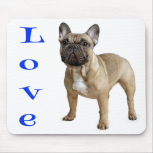 Tapis de souris pour chiot Bouledogue Français