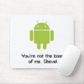 Tapis de souris pour des fans d'Android™ ! (Avec souris)