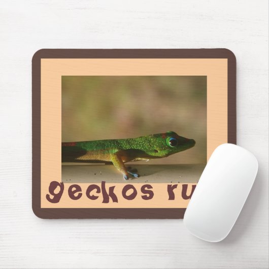 Tapis De Souris Pour des fans des Geckos (Avec souris)